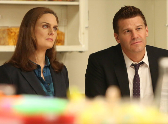Emily Deschanel, David Boreanaz, Bones Emily Deschanel, David Boreanaz, Bones